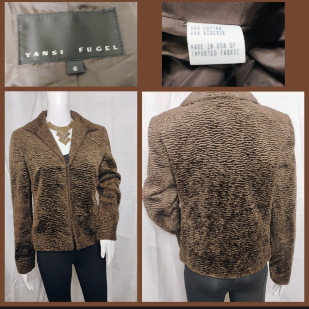 Yansi Fugel Soft Brown Coat